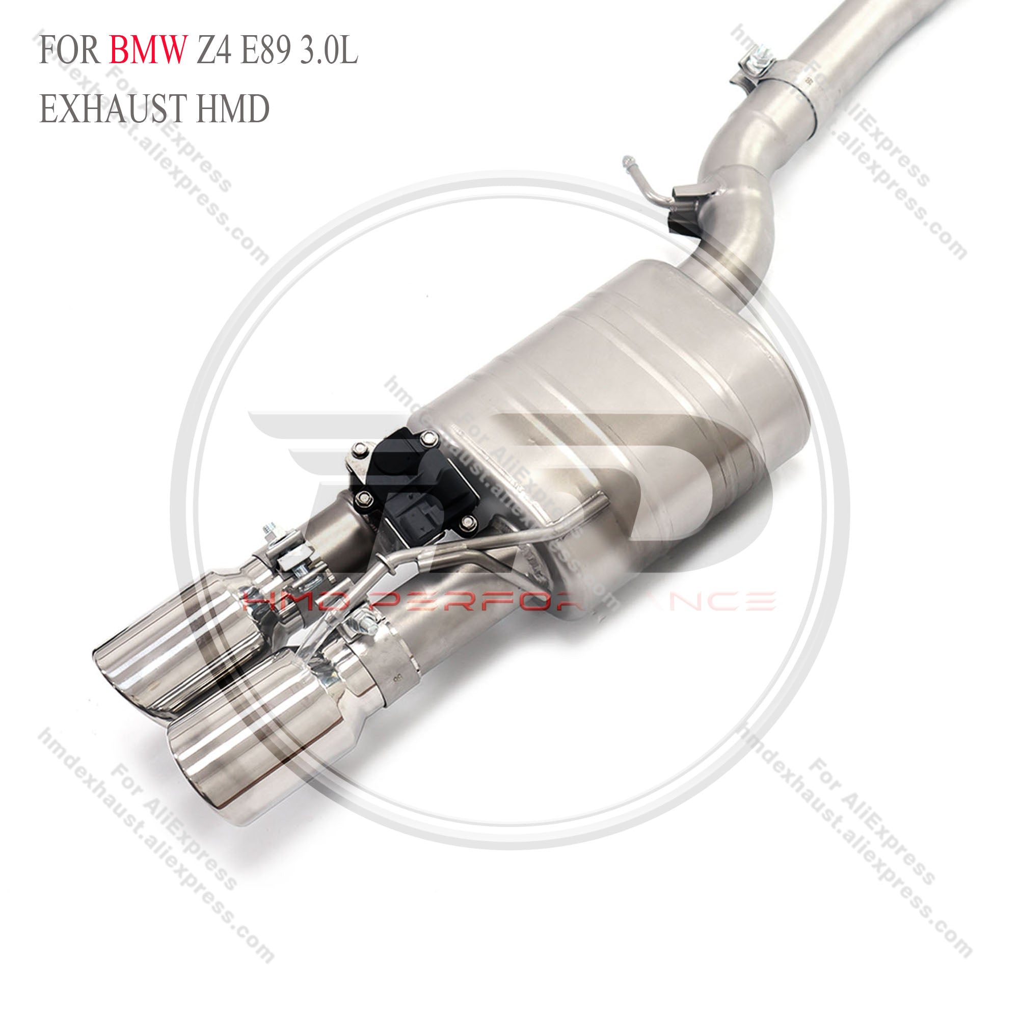 BMW Z4 E89 3.0L catback sus304 Valved Sport Exhaust System