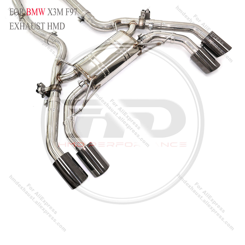 BMW X3M F97 catback sus304 Valved Sport Exhaust System