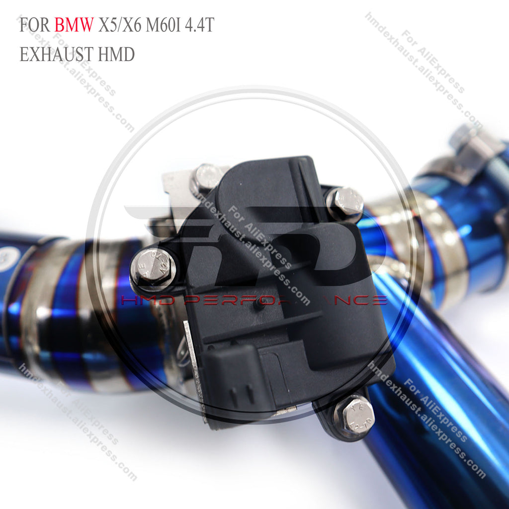 BMW X5 X6 M60i 4.4T Catback Titanium Valved Sport Exhaust System