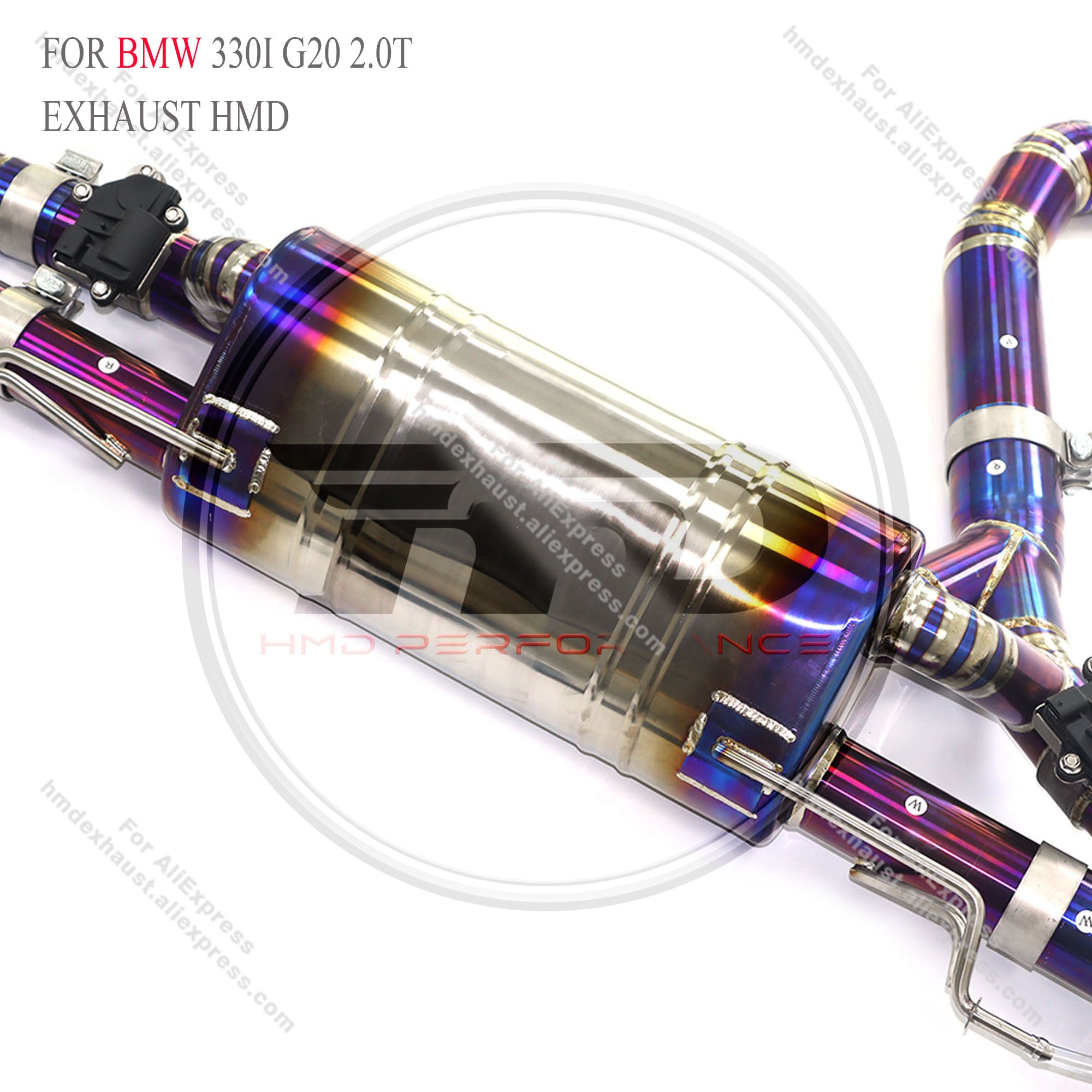 BMW 330i G20 2.0T Catback Titanium Valved Sport Exhaust System