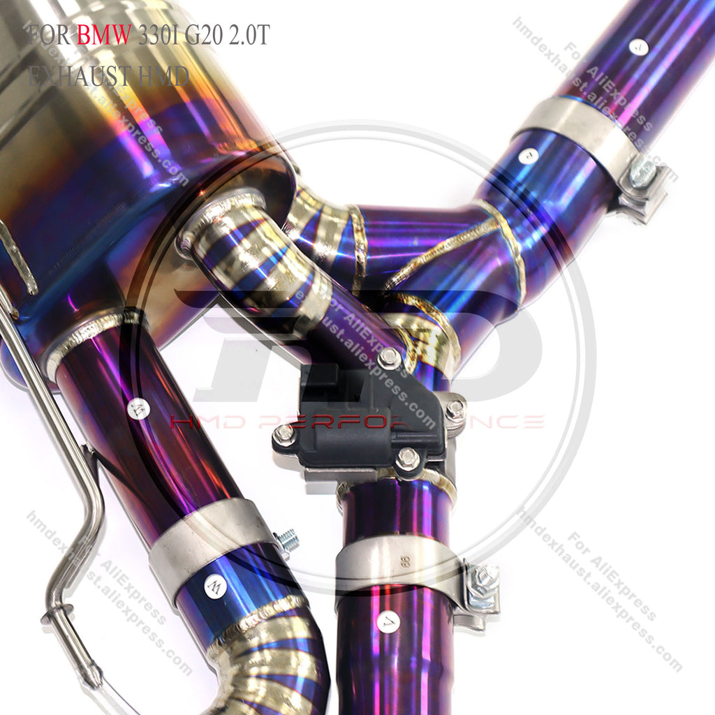 BMW 330i G20 2.0T Catback Titanium Valved Sport Exhaust System