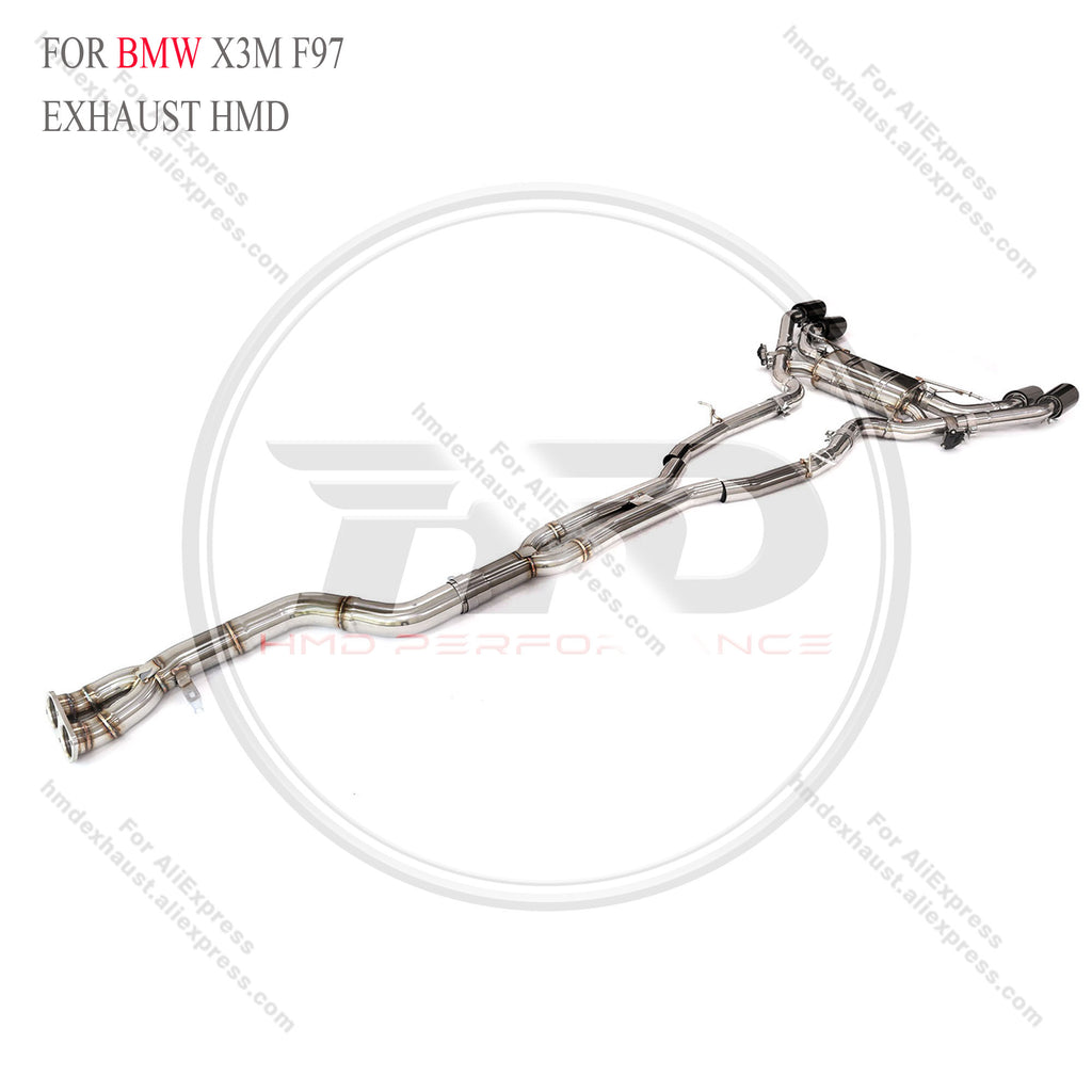 BMW X3M F97 catback sus304 Valved Sport Exhaust System