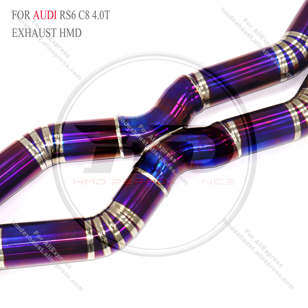 Audi RS6 C8 4.0T Catback Titanium Valved Sport Exhaust System