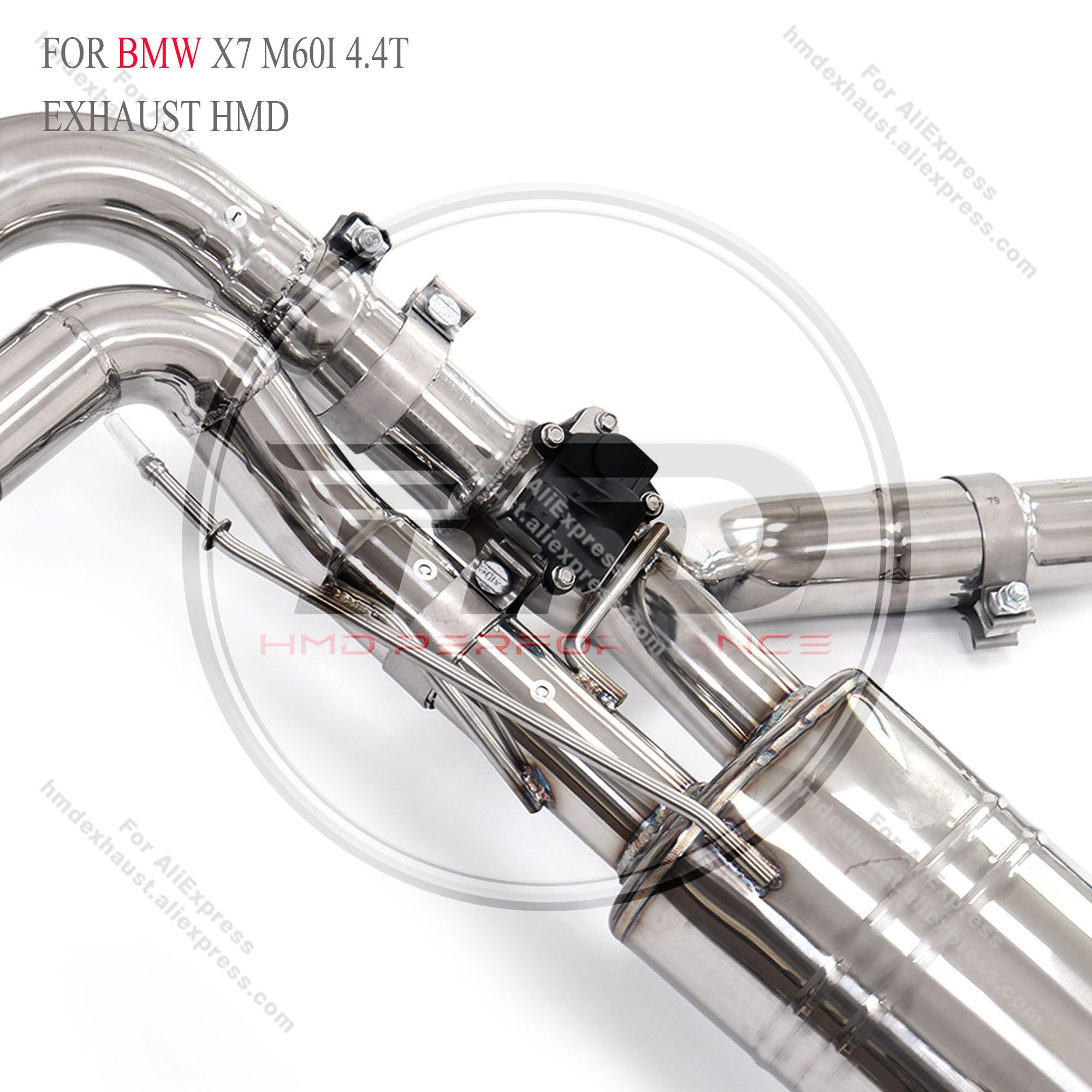 BMW X7 M60i 4.4T catback sus304 Valved Sport Exhaust System