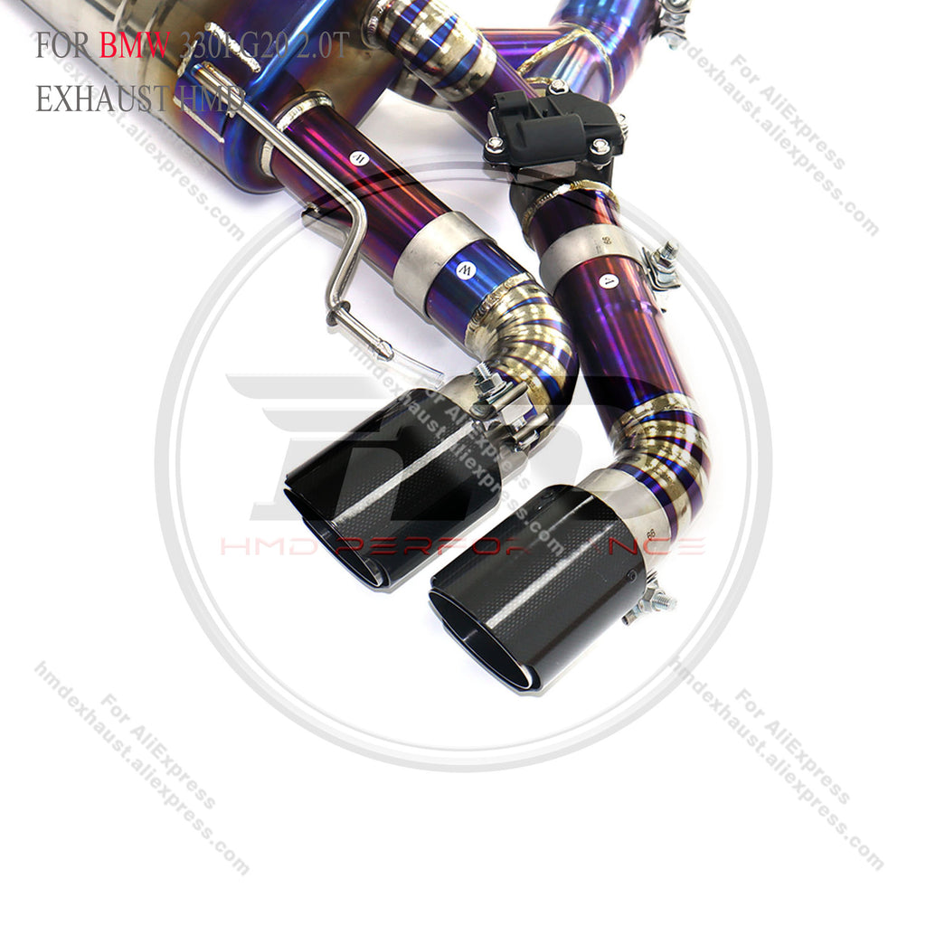 BMW 330i G20 2.0T Catback Titanium Valved Sport Exhaust System