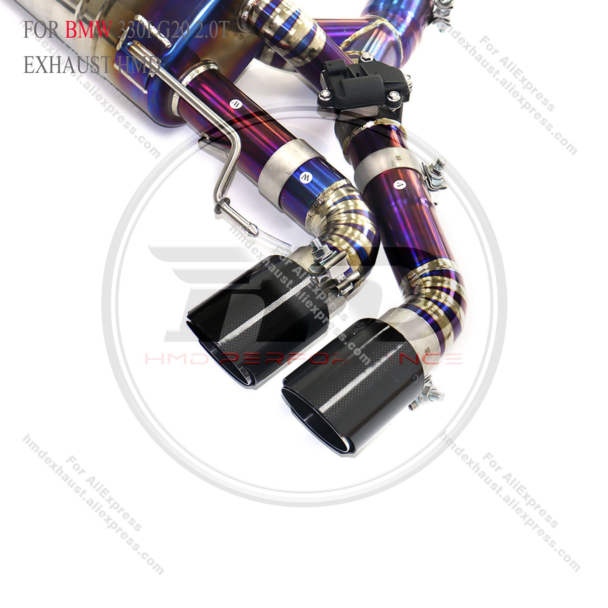 BMW 330i G20 2.0T Catback Titanium Valved Sport Exhaust System