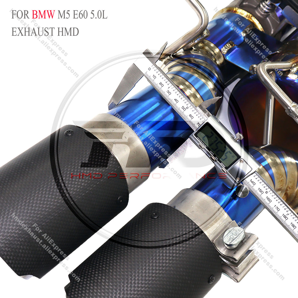 BMW M5 E60 5.0L Catback Titanium Valved Sport Exhaust System
