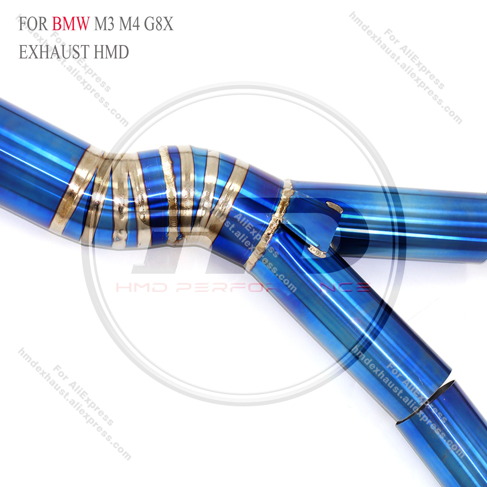 BMW M3 M4 G8X Straight Catback Titanium Racing Grade Exhaust System