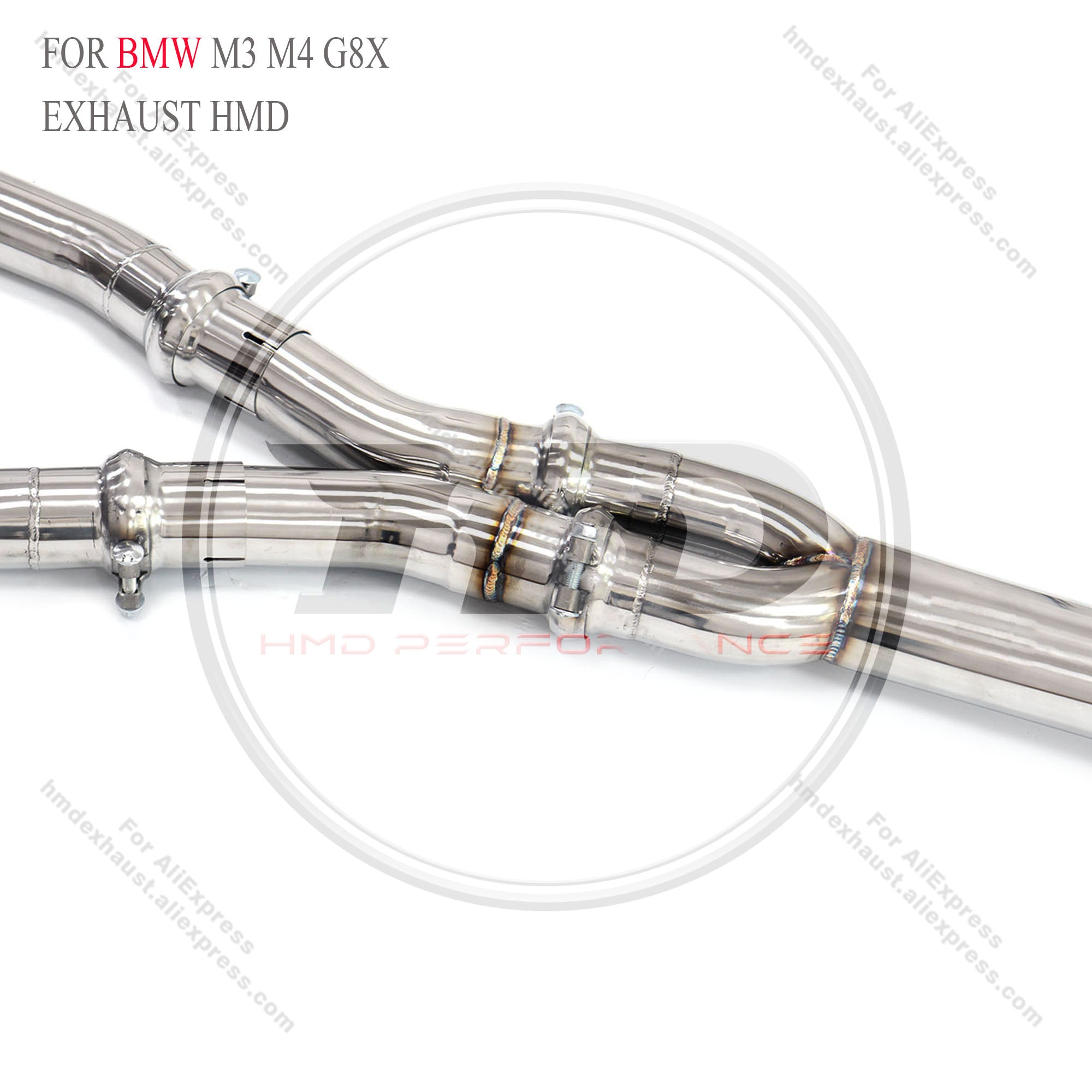 BMW M3 M4 G8X Stainless Steel Gatling‑Style CatBack Exhaust System