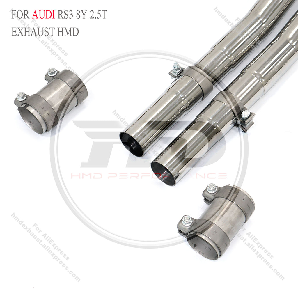 Audi RS3 8Y 2.5T catback sus304 Valved Sport Exhaust System