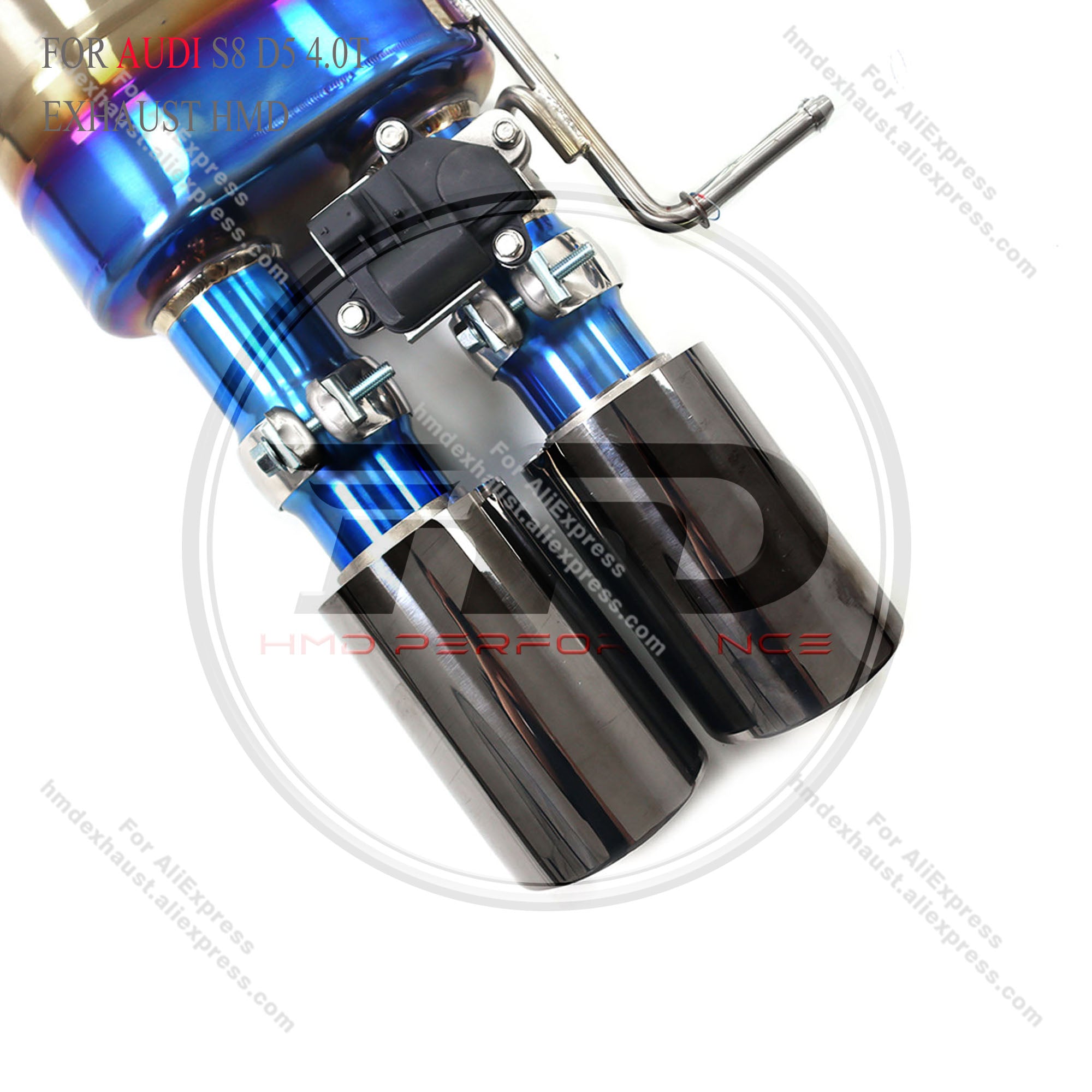 Audi S8 D5 4.0T Catback Titanium Valved Sport Exhaust System