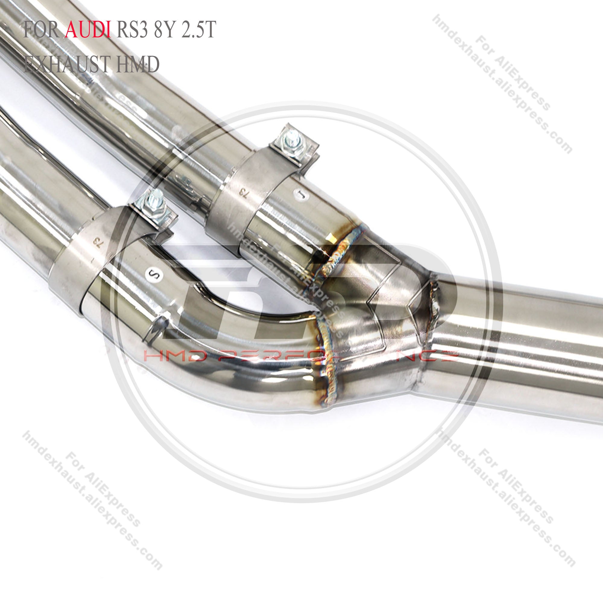 Audi RS3 8Y 2.5T catback sus304 Valved Sport Exhaust System
