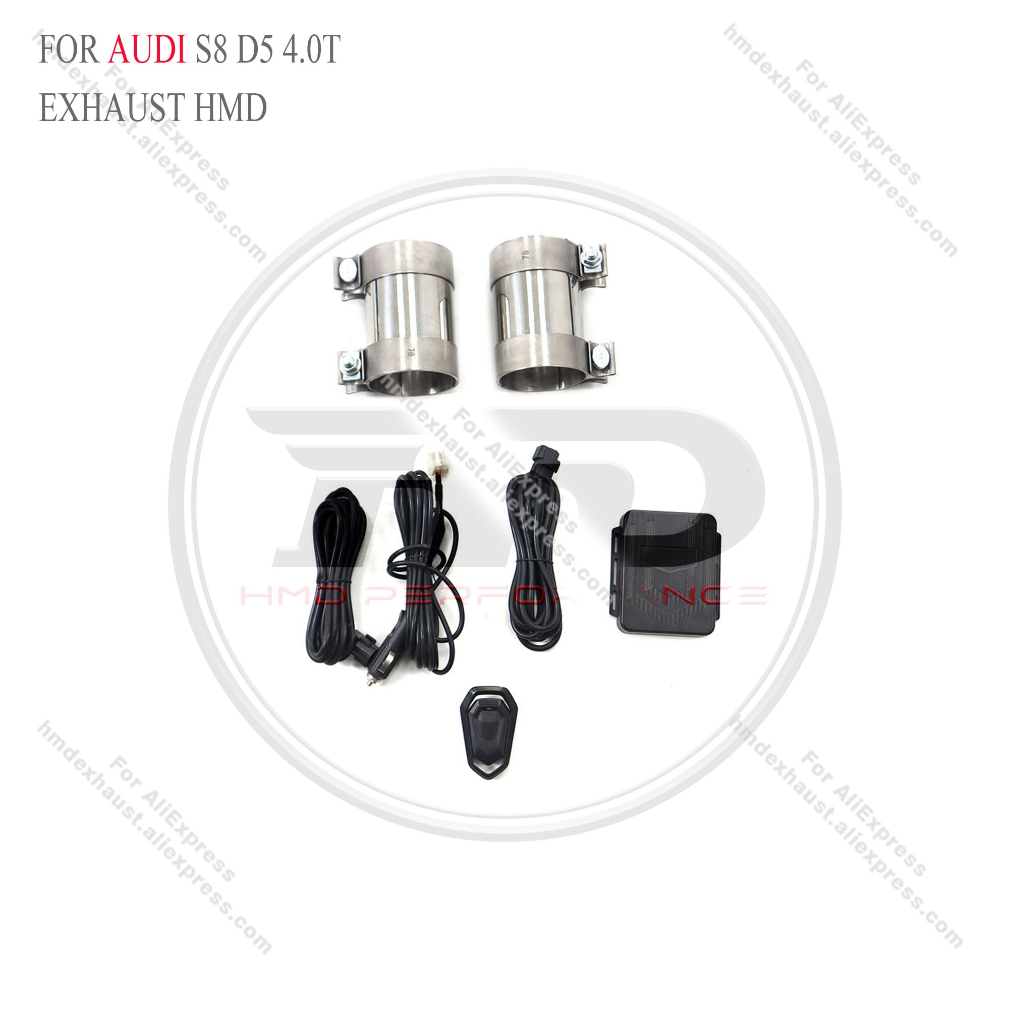 Audi S8 D5 4.0T Catback Titanium Valved Sport Exhaust System