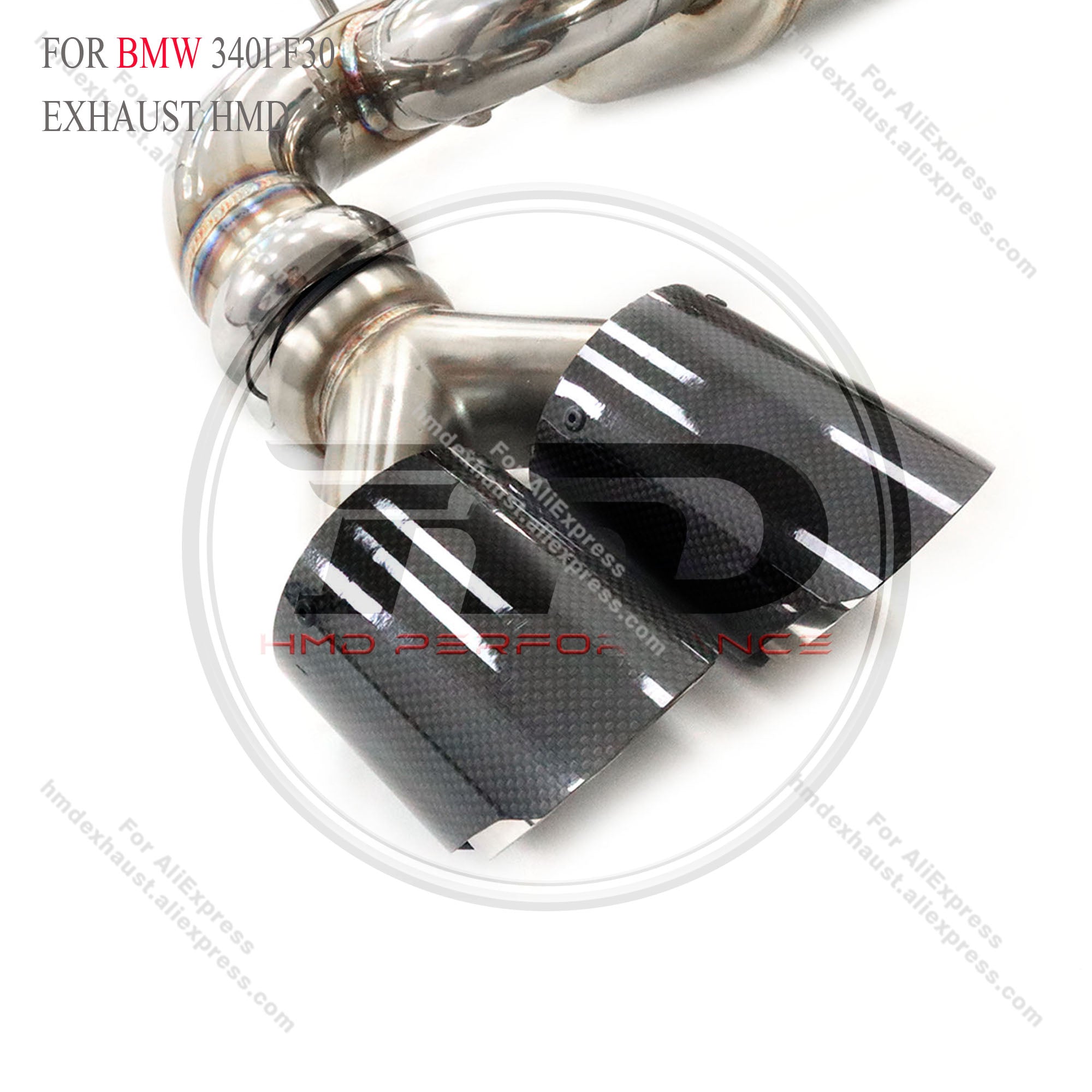 BMW 340i F30 catback sus304 Valved Sport Exhaust System