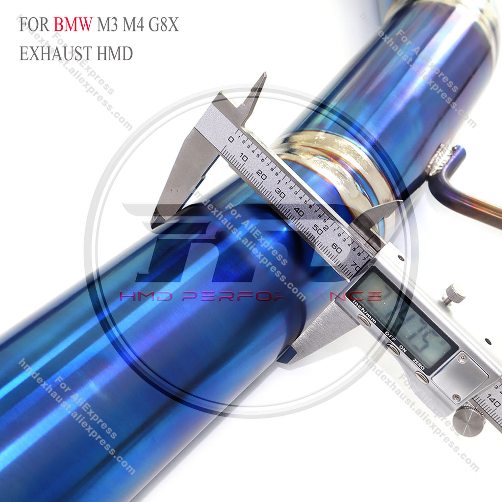 BMW M3 M4 G8X Straight Catback Titanium Racing Grade Exhaust System