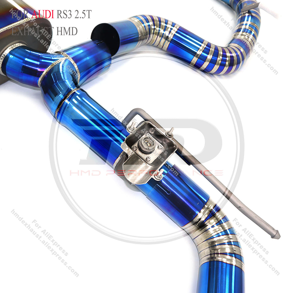Audi RS3 2.5T Catback Titanium Valved Sport Exhaust System