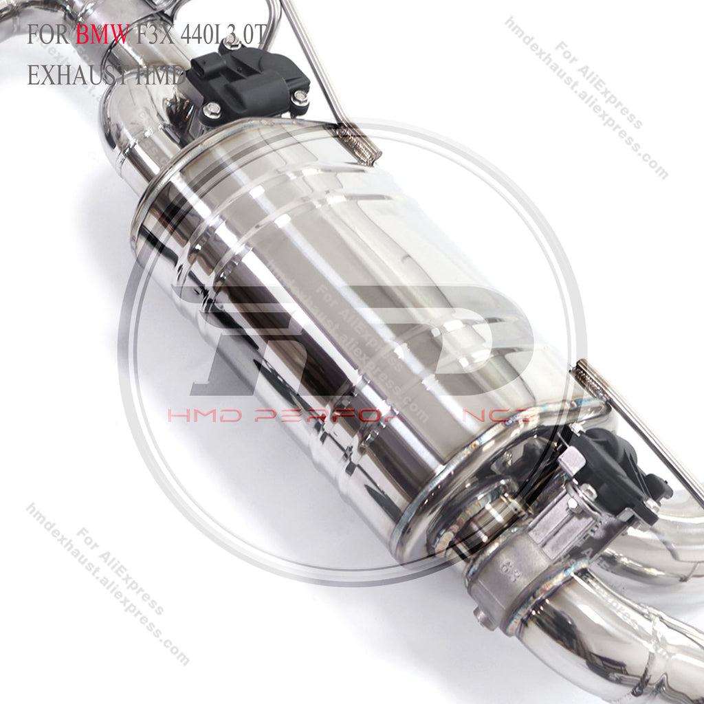 BMW F3X 440i 3.0T catback sus304 Valved Sport Exhaust System