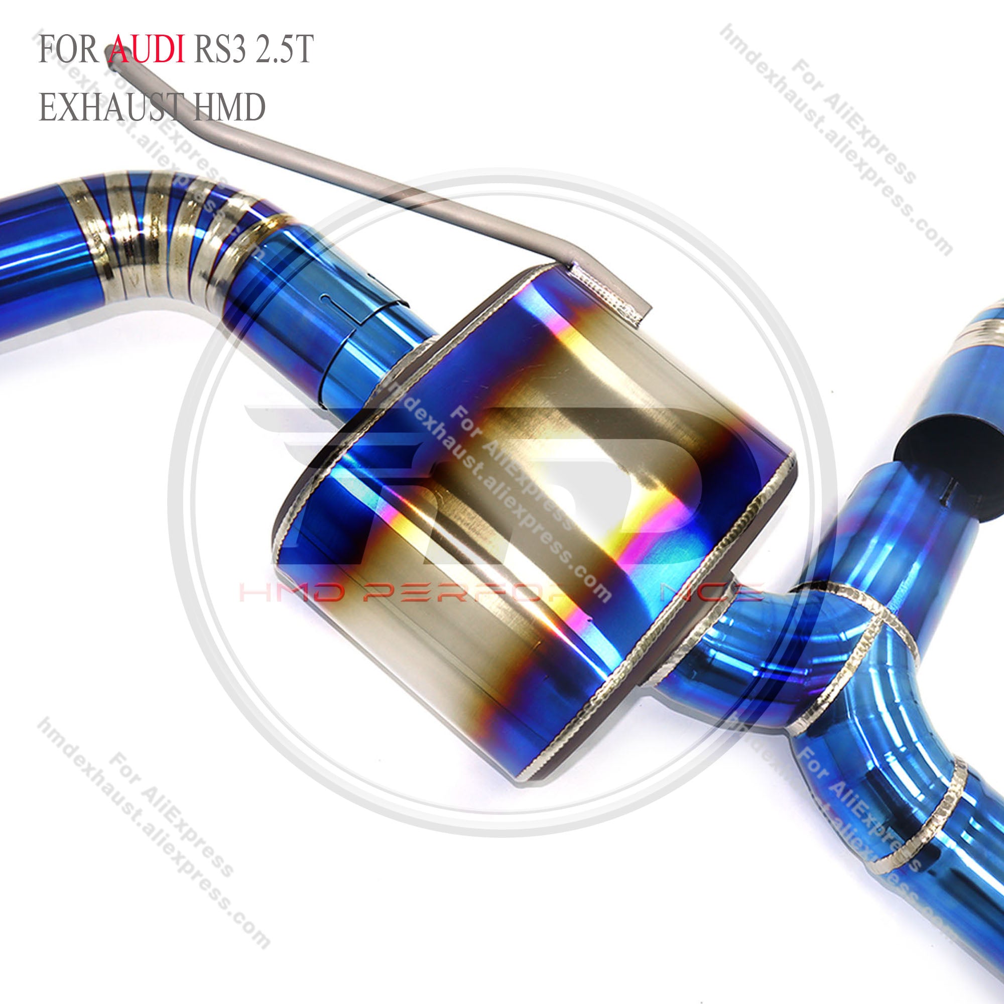 Audi RS3 2.5T Catback Titanium Valved Sport Exhaust System