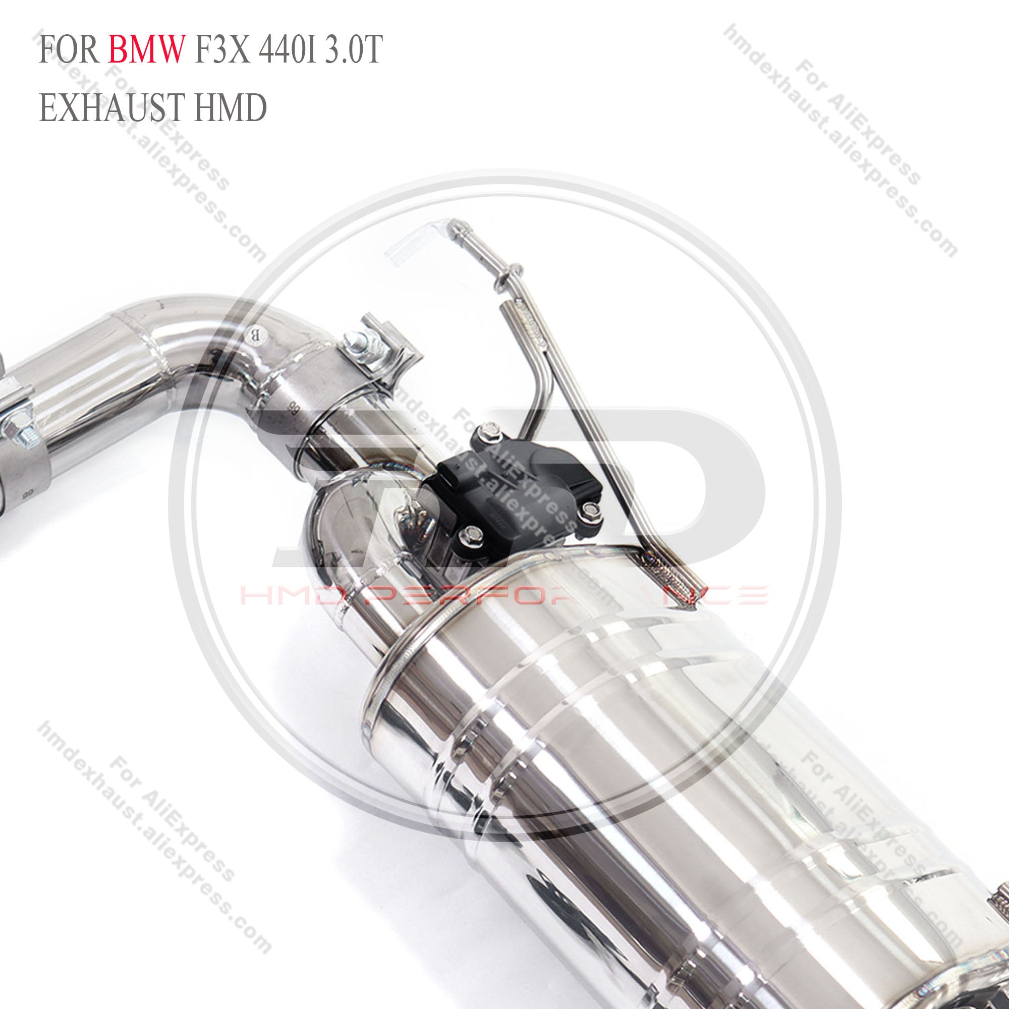 BMW F3X 440i 3.0T catback sus304 Valved Sport Exhaust System