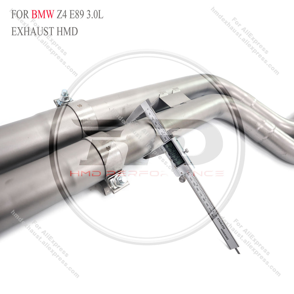BMW Z4 E89 3.0L catback sus304 Valved Sport Exhaust System