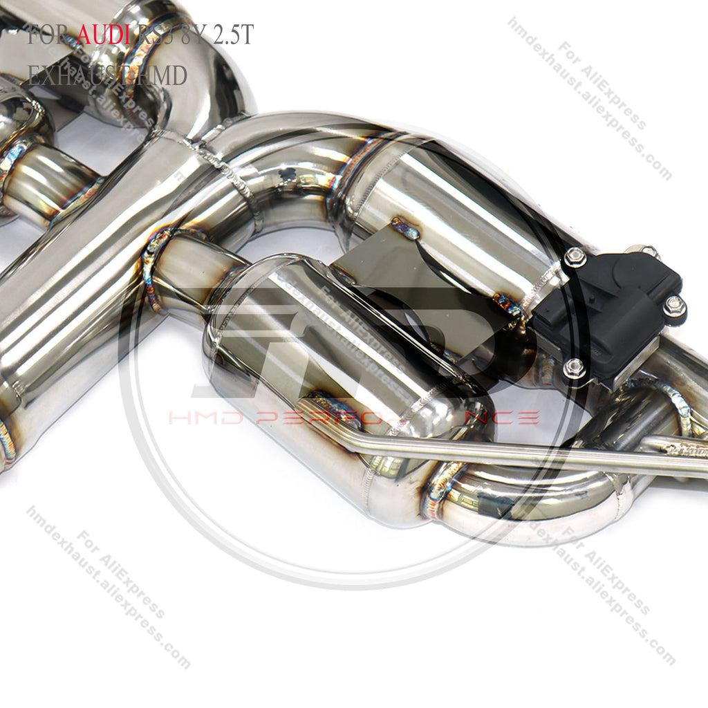 Audi RS3 8Y 2.5T catback sus304 Valved Sport Exhaust System