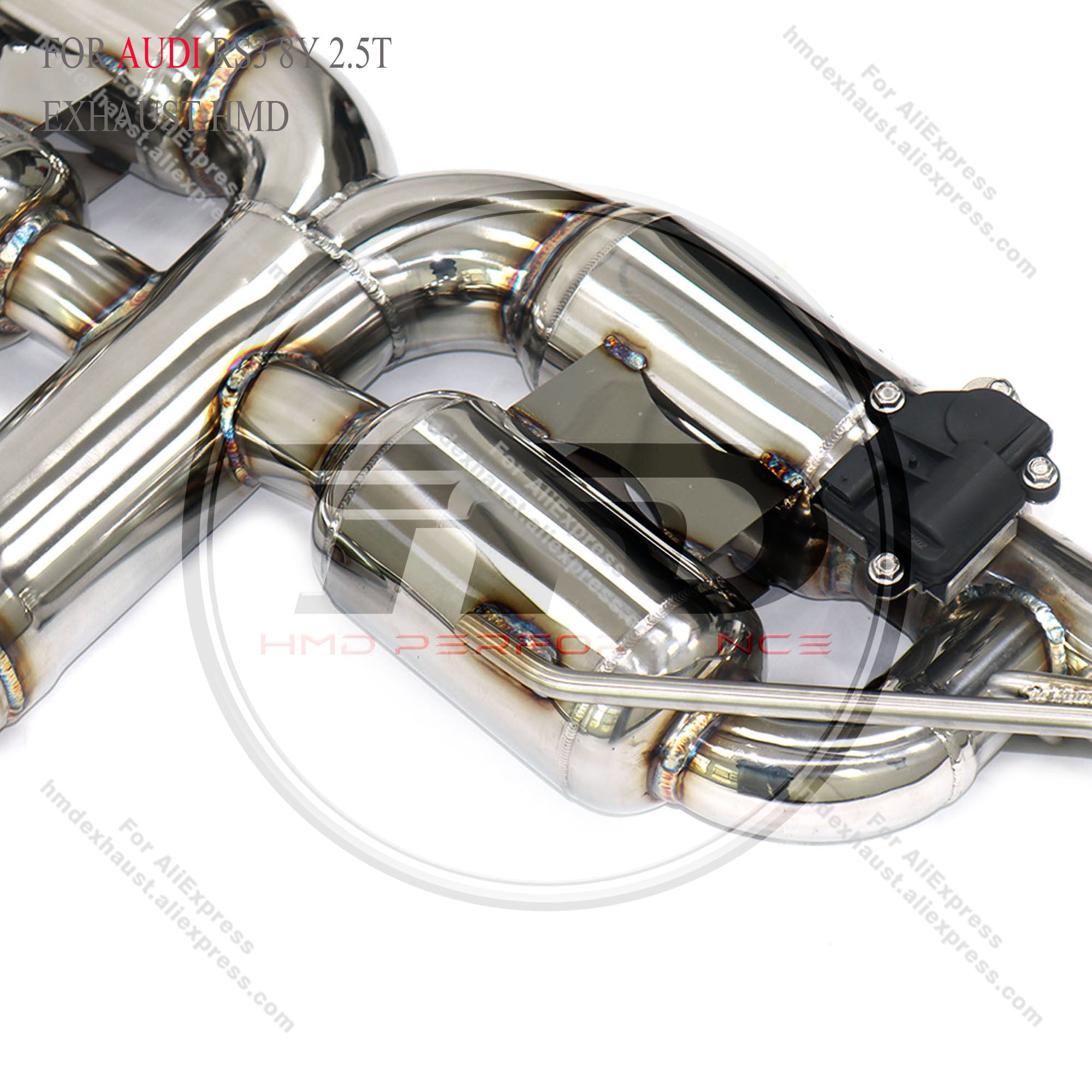 Audi RS3 8Y 2.5T catback sus304 Valved Sport Exhaust System