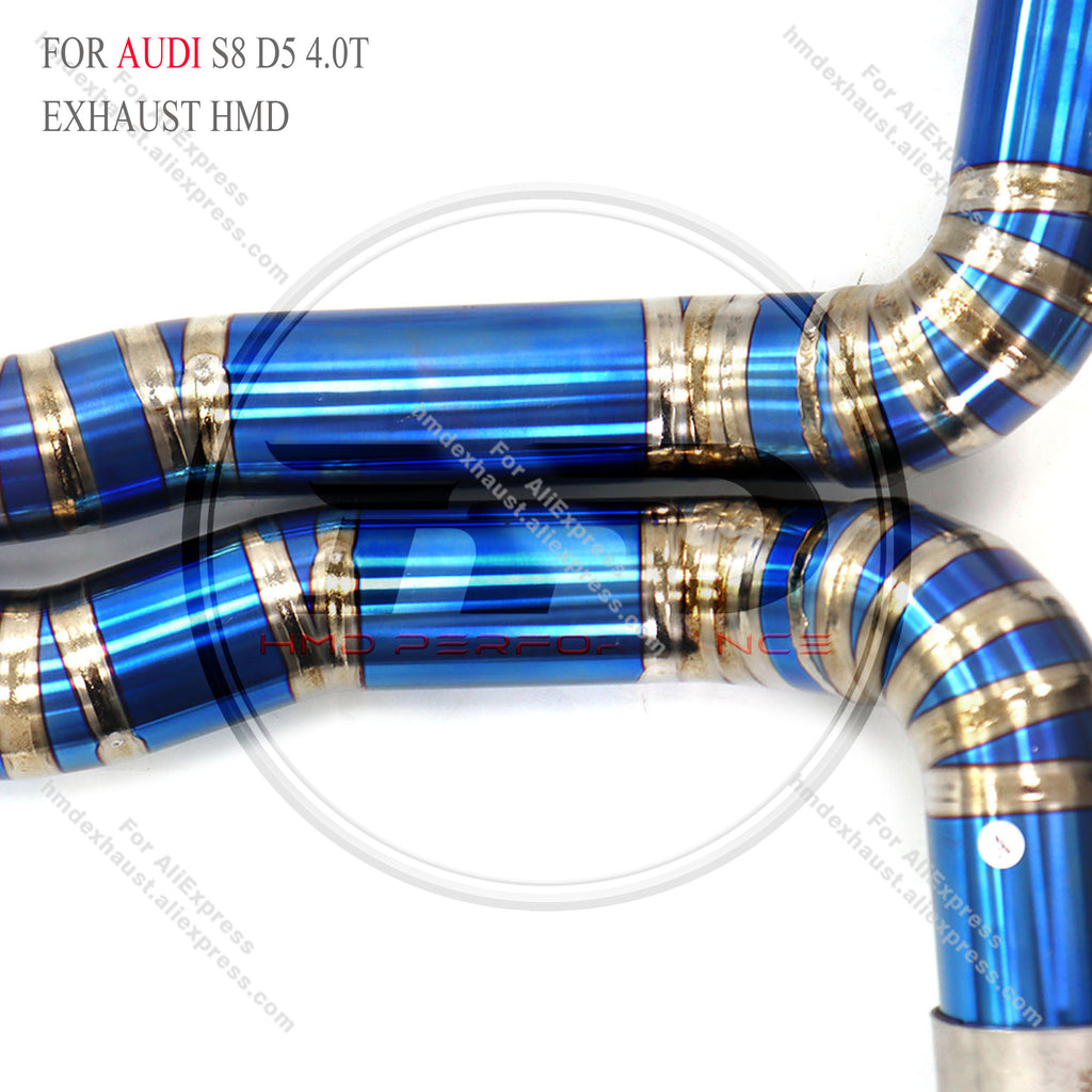 Audi S8 D5 4.0T Catback Titanium Valved Sport Exhaust System