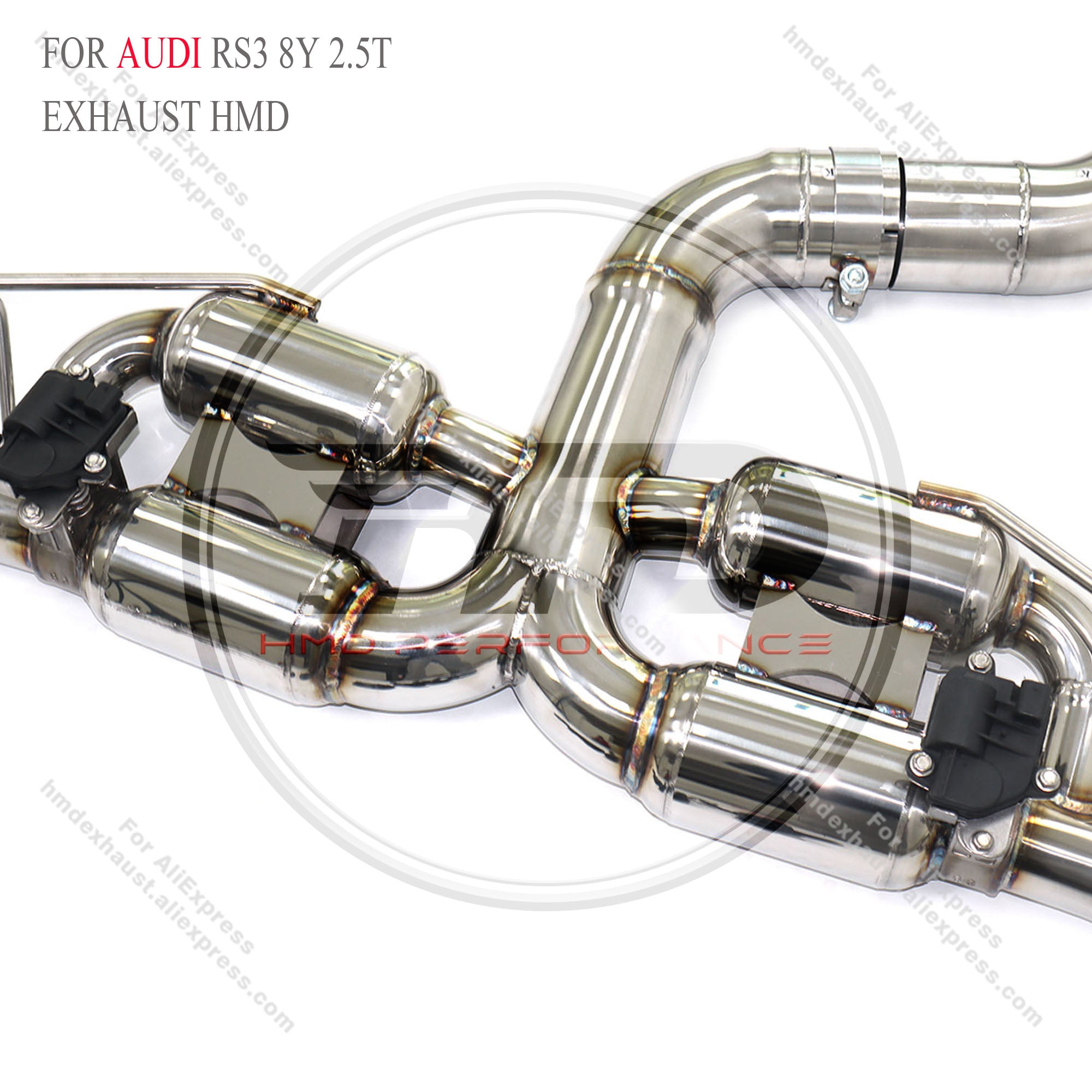Audi RS3 8Y 2.5T catback sus304 Valved Sport Exhaust System