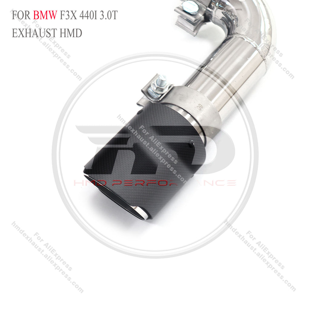 BMW F3X 440i 3.0T catback sus304 Valved Sport Exhaust System