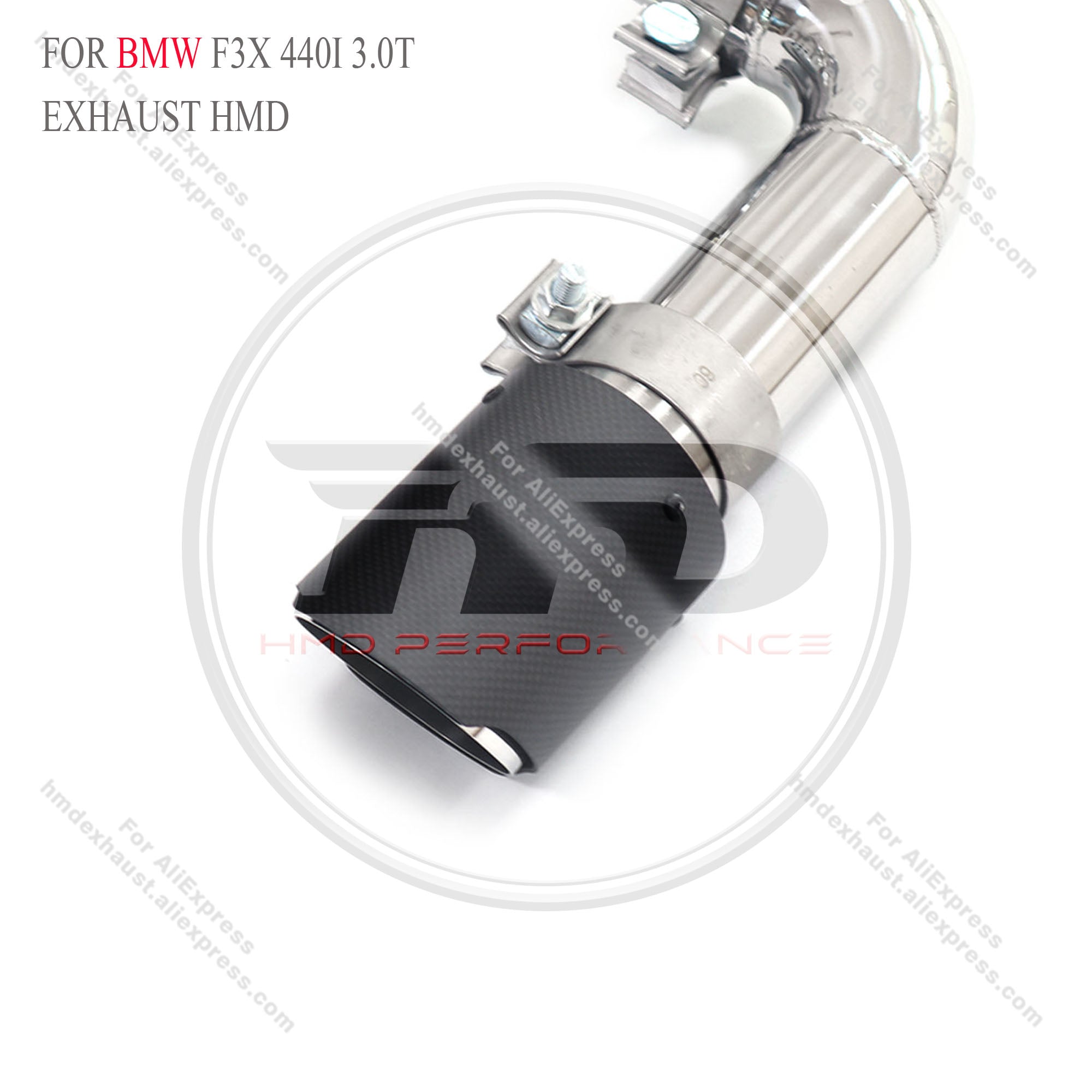 BMW F3X 440i 3.0T catback sus304 Valved Sport Exhaust System