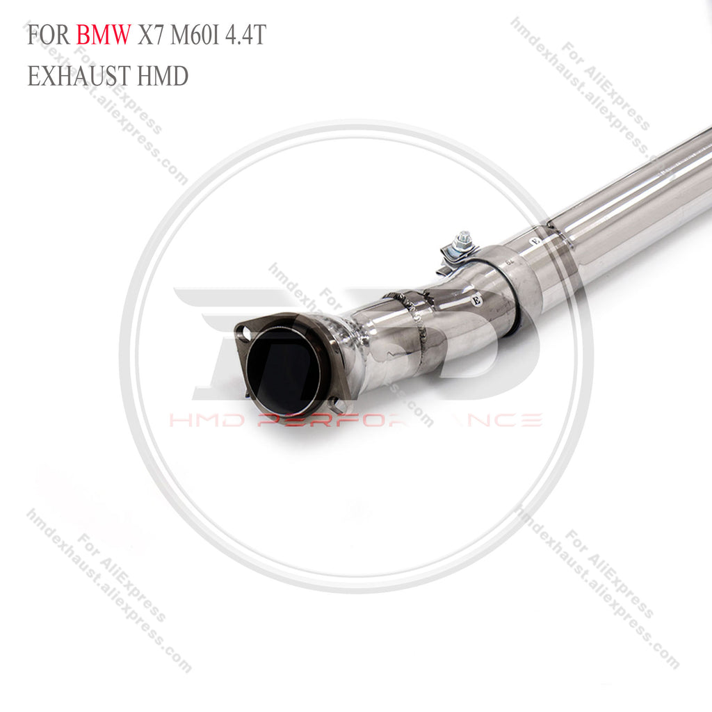BMW X7 M60i 4.4T catback sus304 Valved Sport Exhaust System