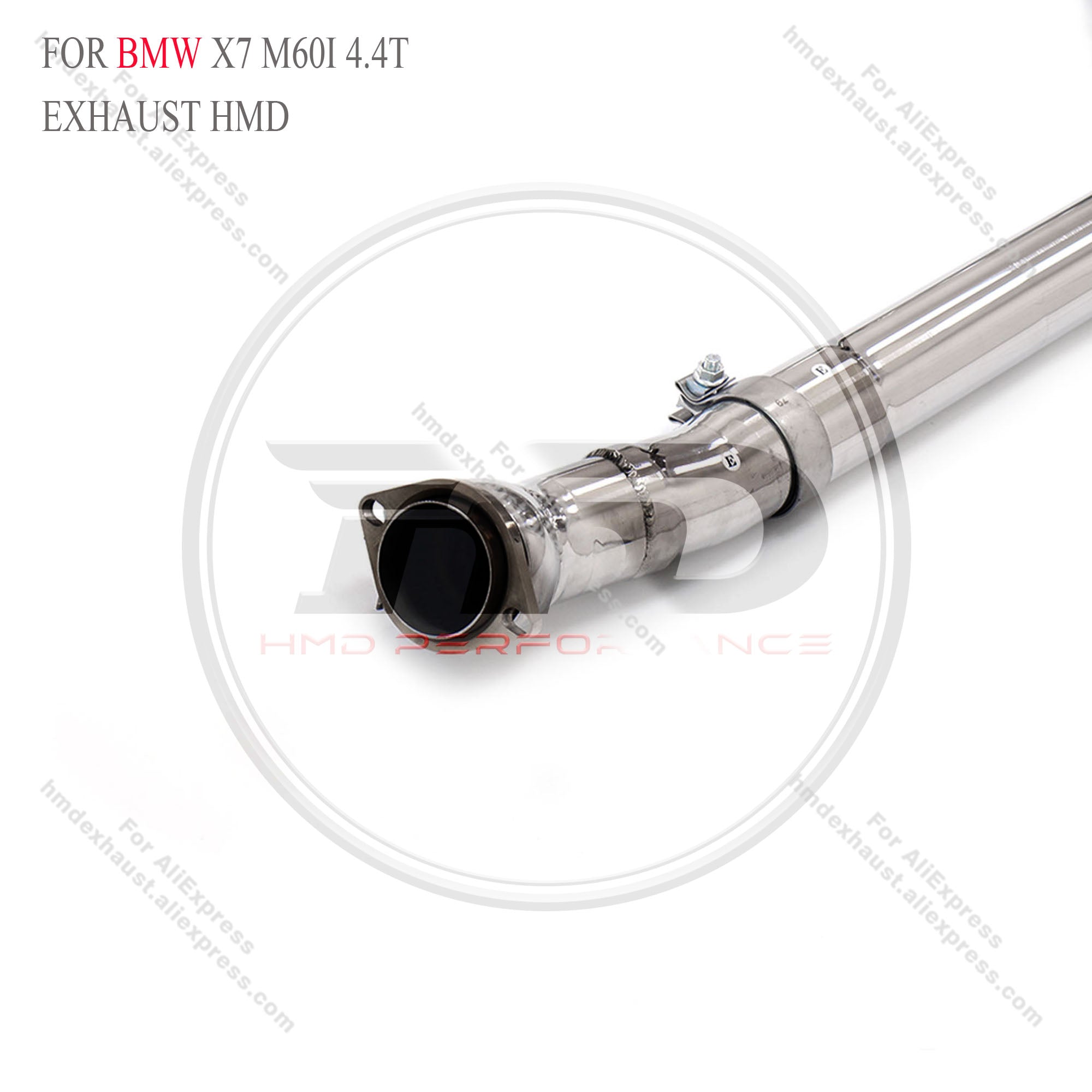 BMW X7 M60i 4.4T catback sus304 Valved Sport Exhaust System