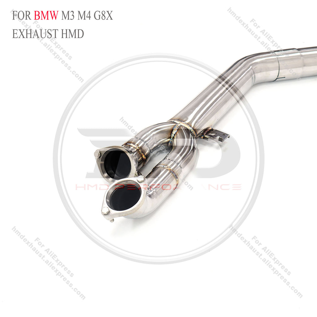 BMW M3 M4 G8X Stainless Steel Gatling‑Style CatBack Exhaust System