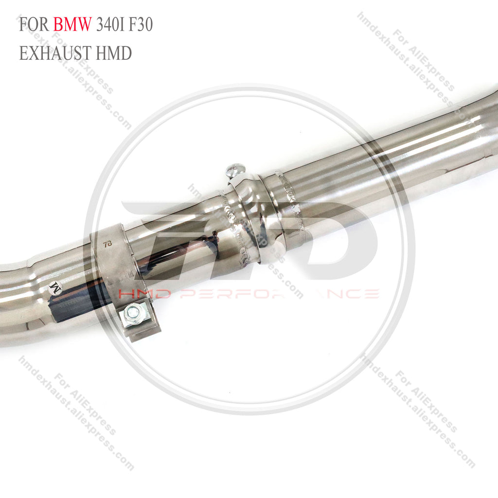 BMW 340i F30 catback sus304 Valved Sport Exhaust System