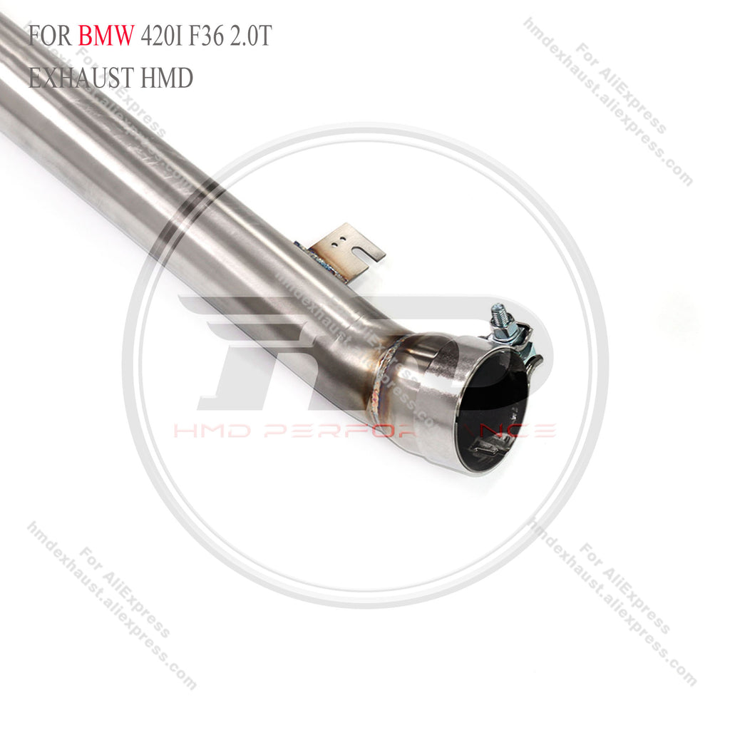 BMW 420i F36 2.0T catback sus304 Valved Sport Exhaust System