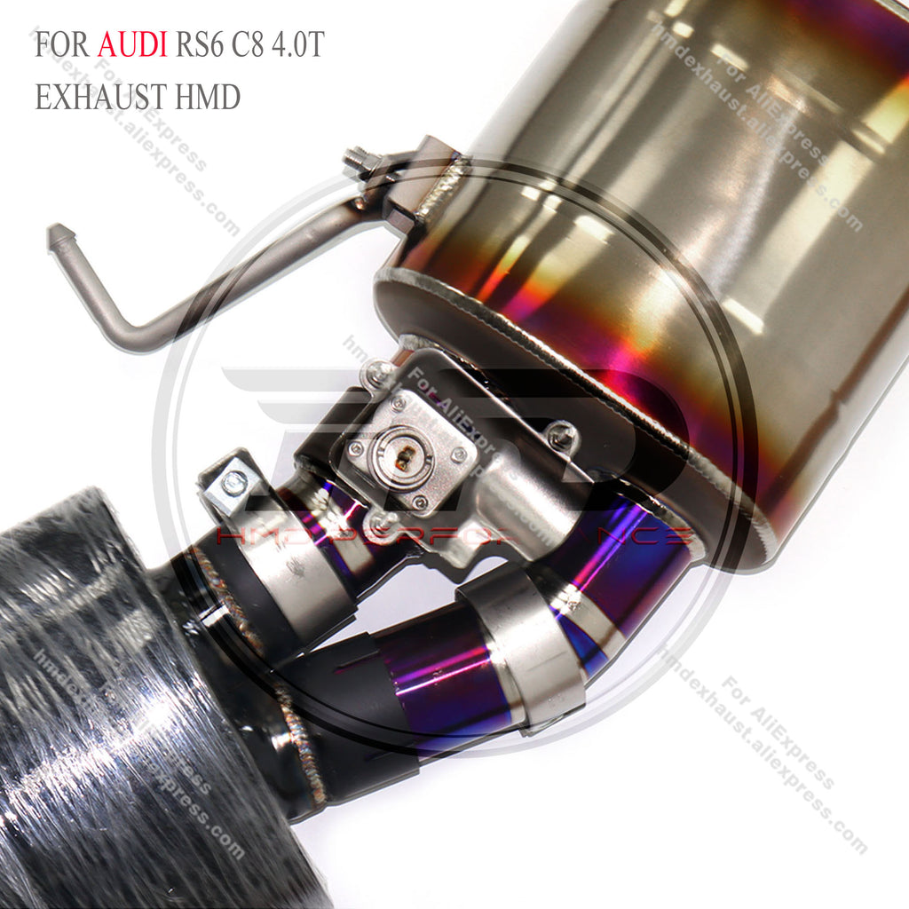 Audi RS6 C8 4.0T Catback Titanium Valved Sport Exhaust System