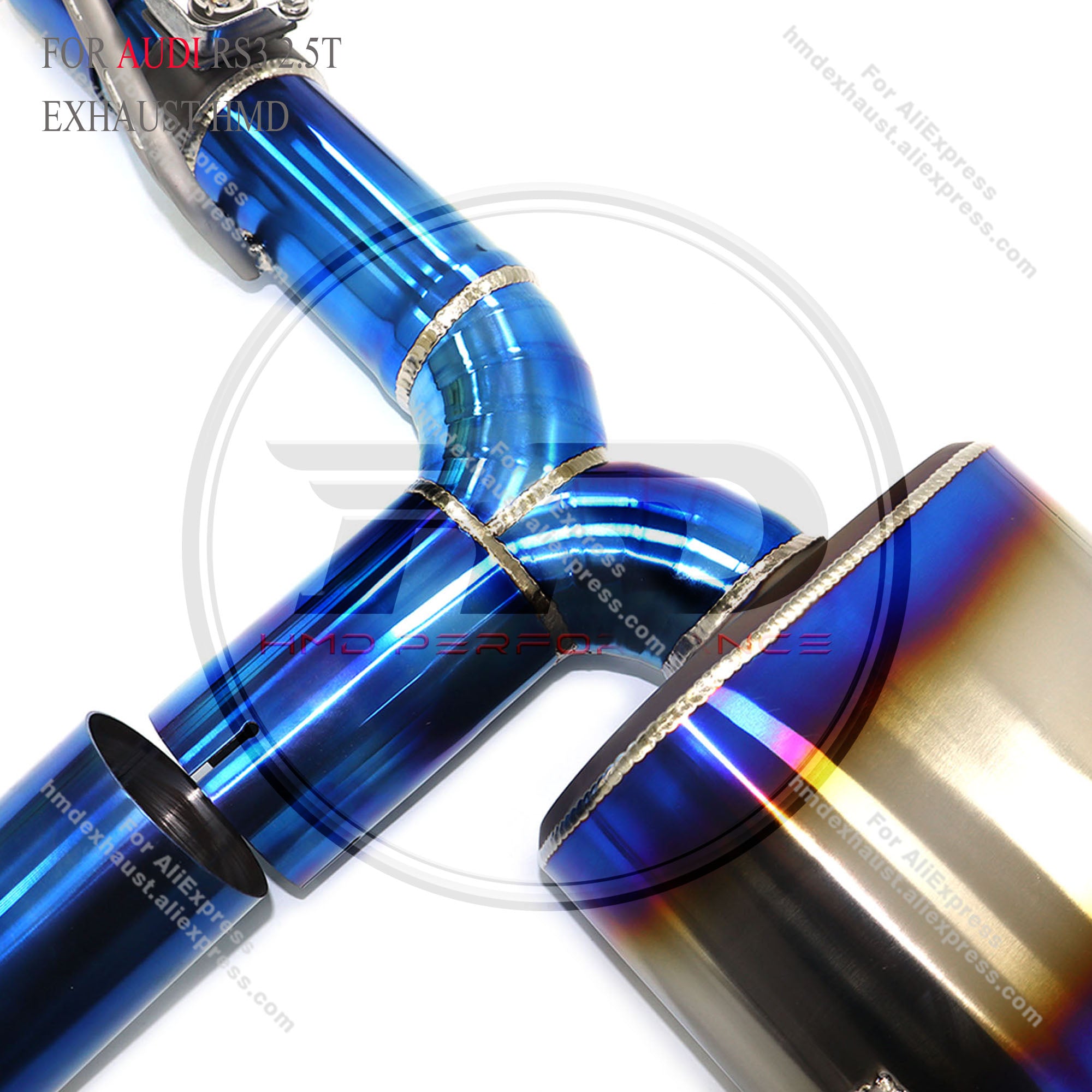 Audi RS3 2.5T Catback Titanium Valved Sport Exhaust System