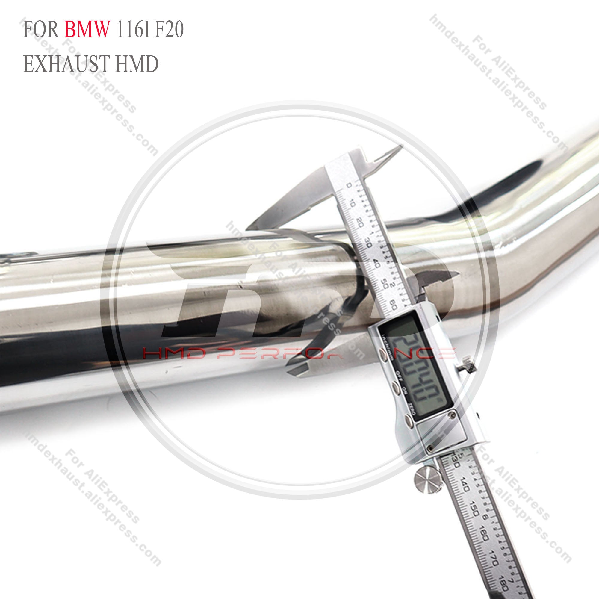 BMW 116i F20 catback sus304 Valved Sport Exhaust System