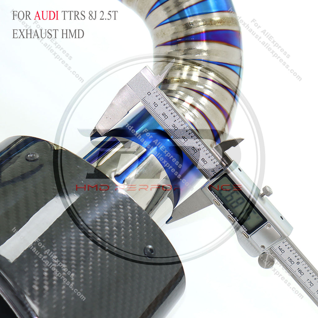Audi TTRS 8J 2.5T Catback Titanium Valved Sport Exhaust System
