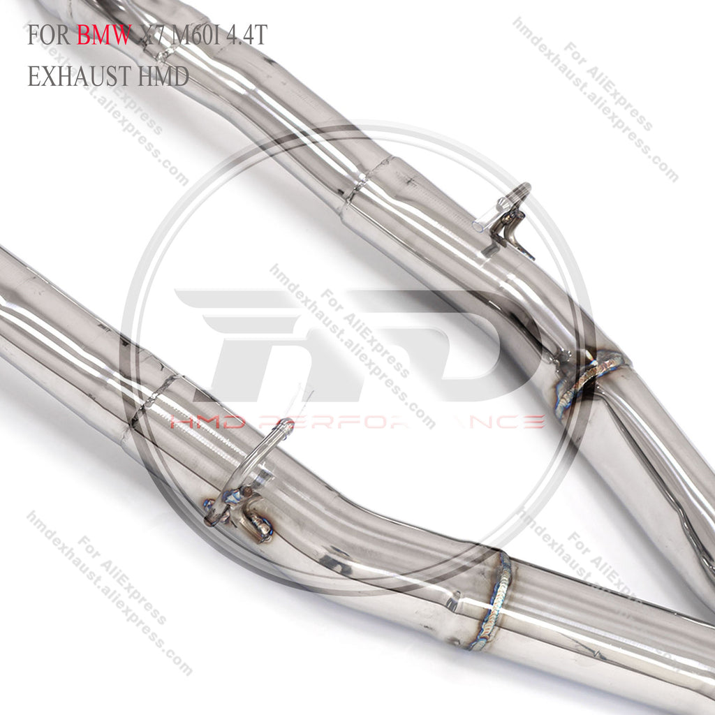 BMW X7 M60i 4.4T catback sus304 Valved Sport Exhaust System