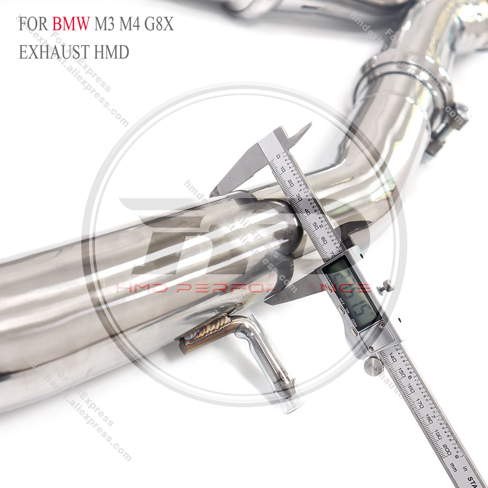 BMW M3 M4 G8X Stainless Steel Gatling‑Style CatBack Exhaust System