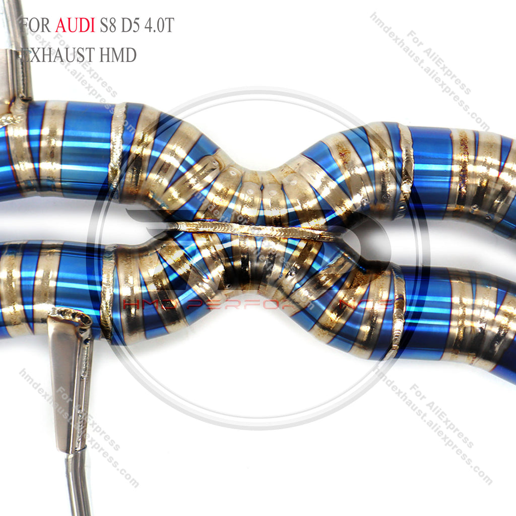 Audi S8 D5 4.0T Catback Titanium Valved Sport Exhaust System