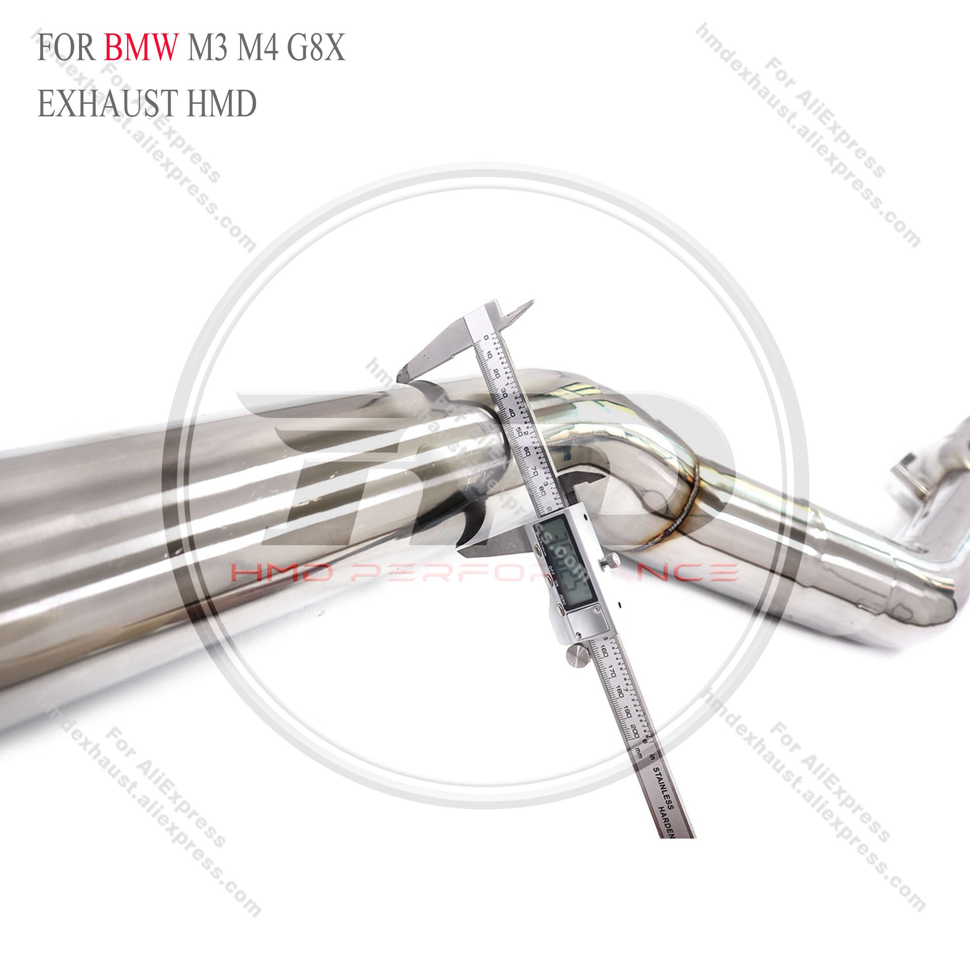 BMW M3 M4 G8X Stainless Steel Gatling‑Style CatBack Exhaust System
