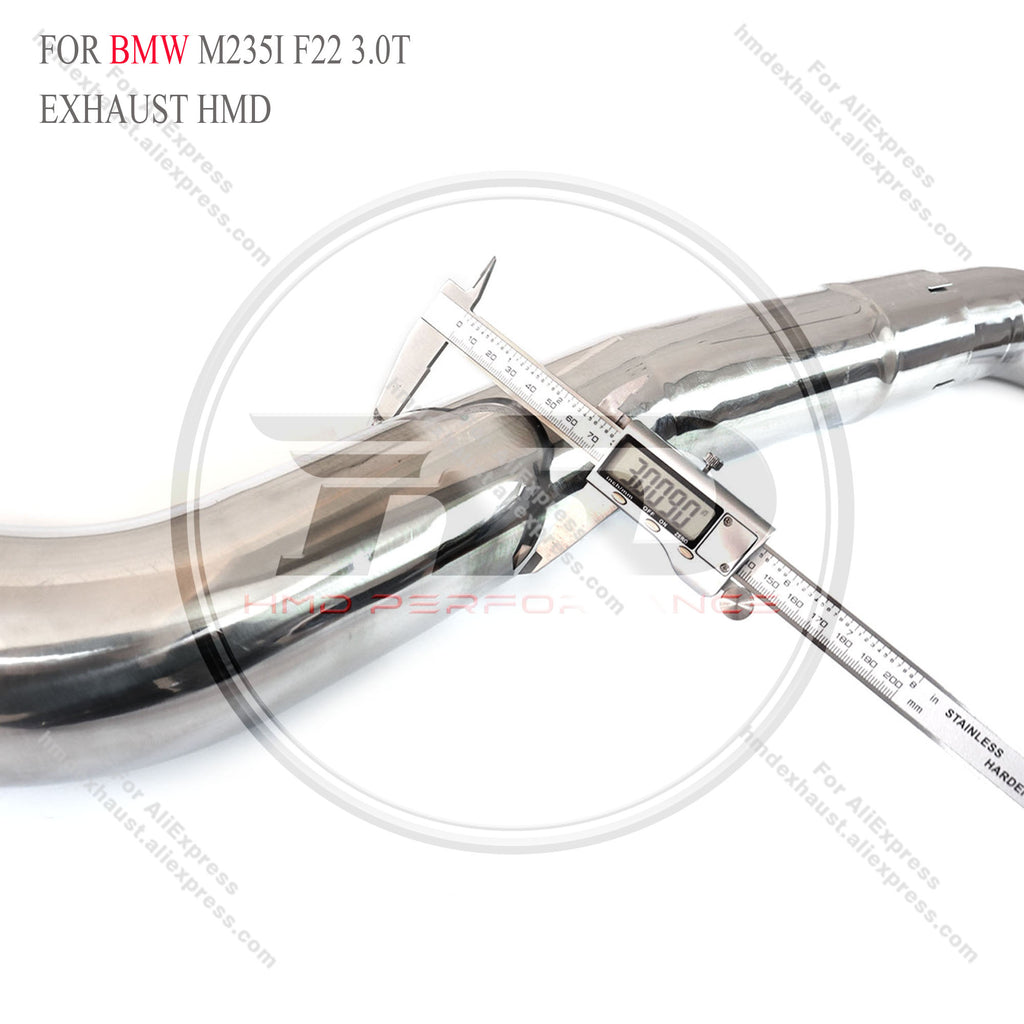BMW M235i F22 3.0T catback sus304 Valved Sport Exhaust System