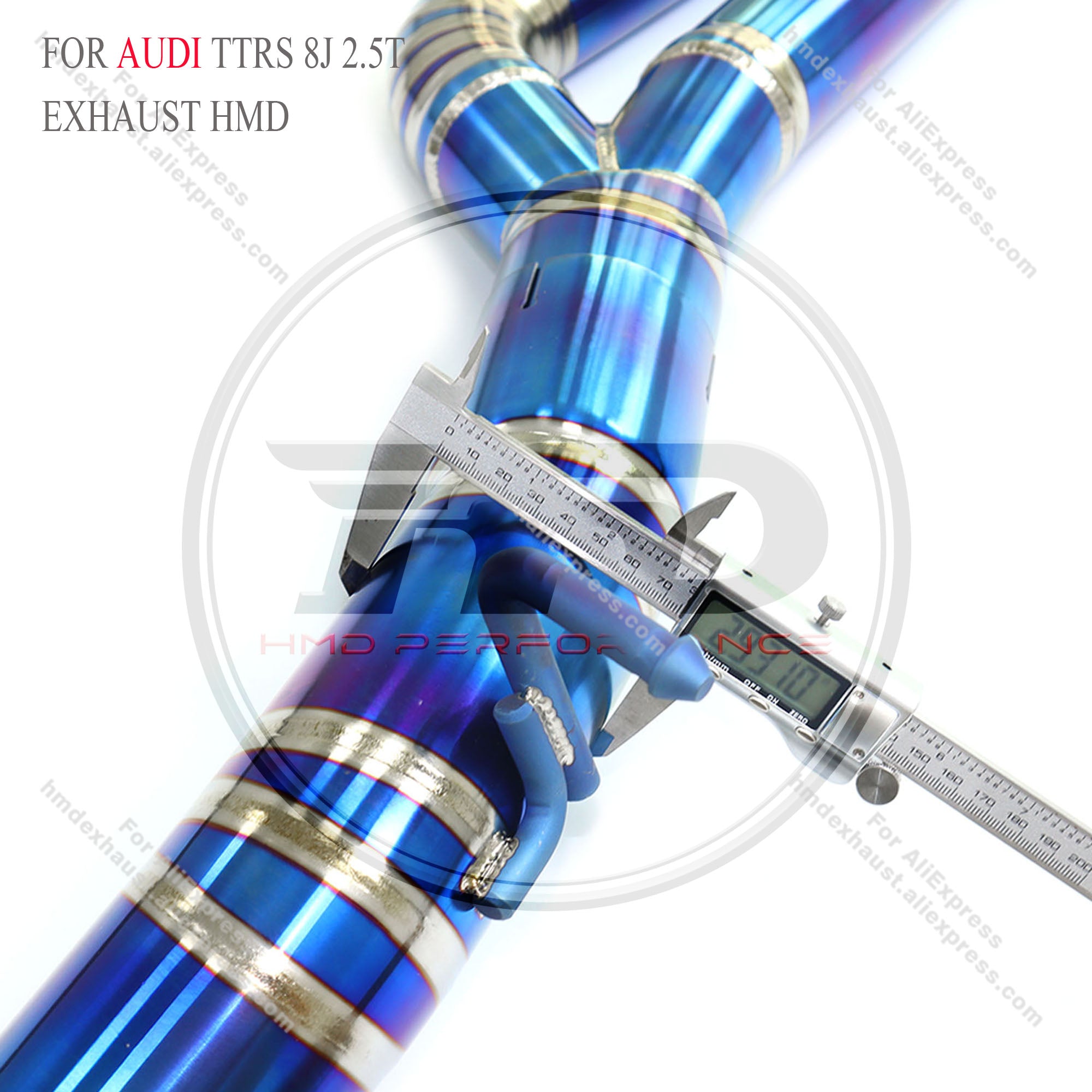 Audi TTRS 8J 2.5T Catback Titanium Valved Sport Exhaust System
