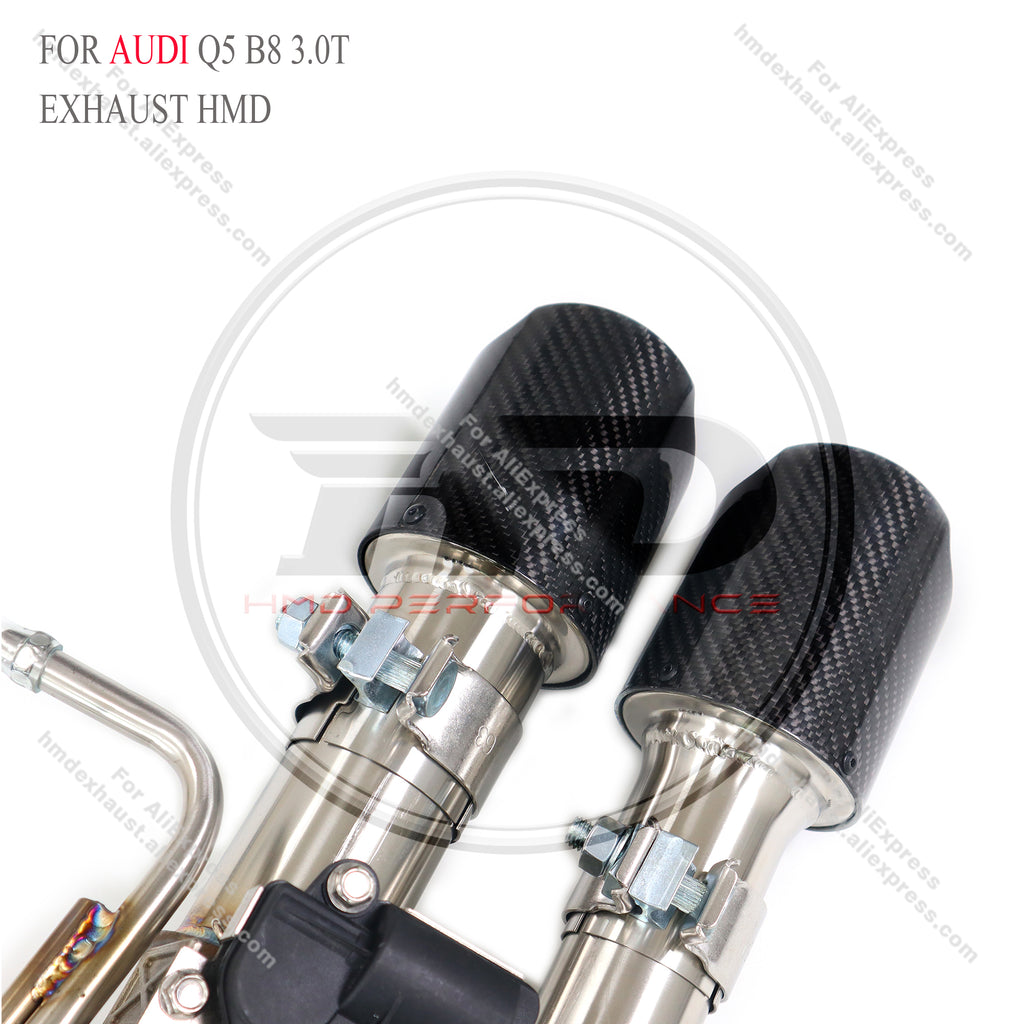 Audi Q5 B8 3.0T catback sus304 Valved Sport Exhaust System