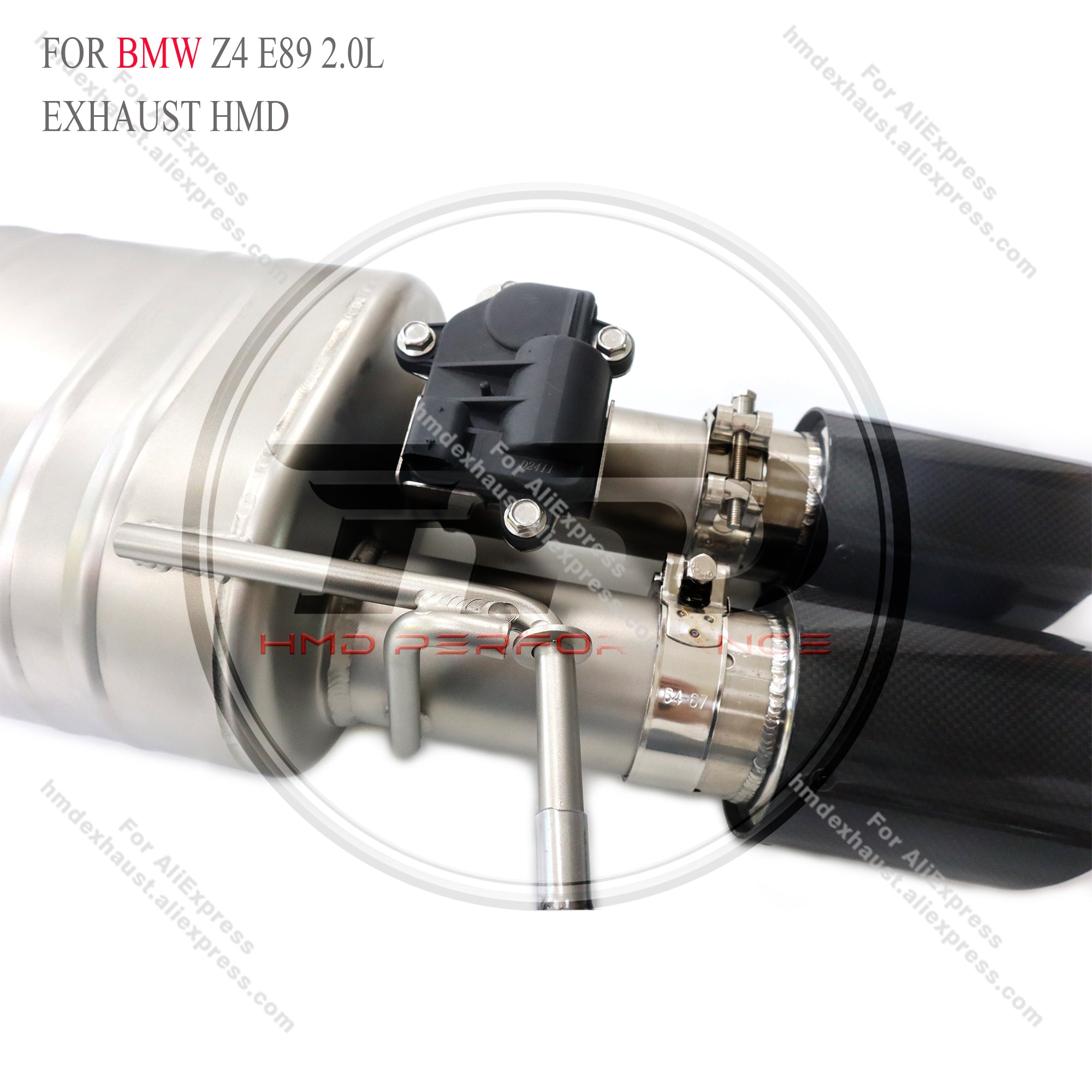 BMW Z4 E89 2.0L catback sus304 Valved Sport Exhaust System