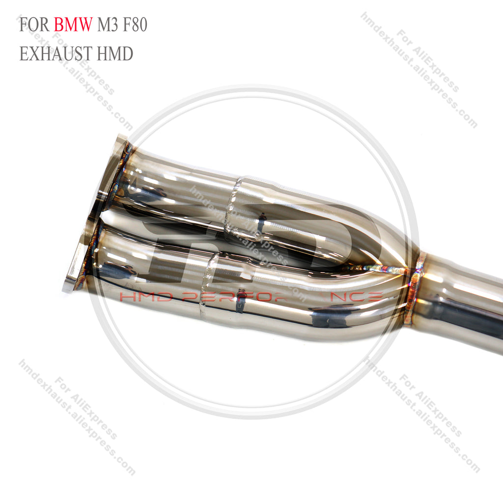 BMW M3 F80 Straight Catback SUS304 High Flow Exhaust System