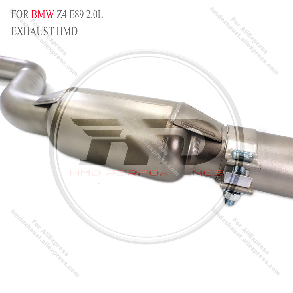 BMW Z4 E89 2.0L catback sus304 Valved Sport Exhaust System