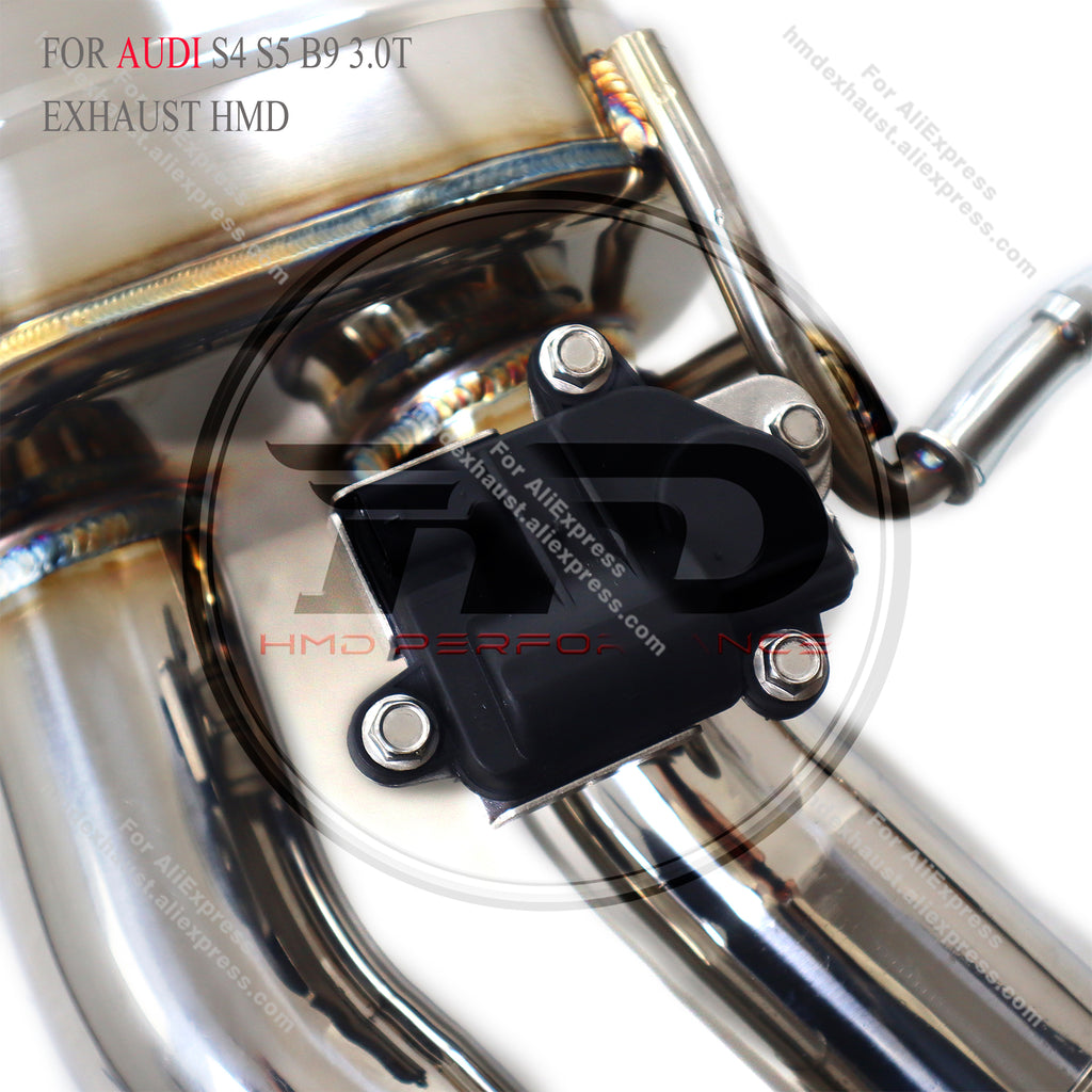 Audi S4 S5 B9 3.0T catback sus304 Valved Sport Exhaust System
